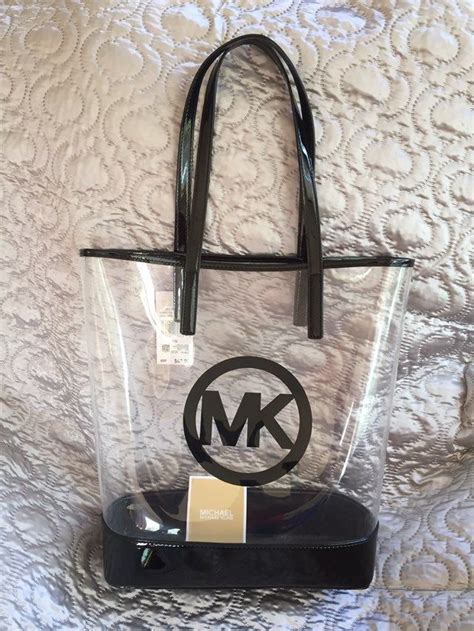 clear mk purse|michael kors see through purse.